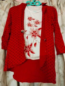 Girls 3 piece Casual Dress