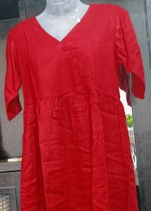 Women maroon solid Cords Set