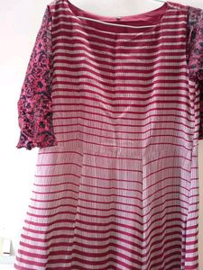 Stripe Maxi Dress