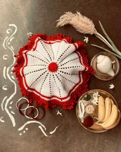 Handmade Pooja Thali Cover