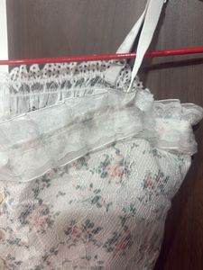 Floral Lace Corset Top