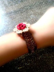 Floral Statement Bracelet