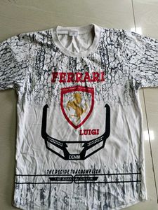Ferrari Graphic Print T-Shirt