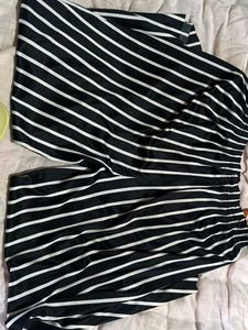 Black And White Plazo