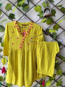 Sangria kurta Pant Set