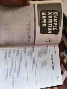 CBSE Class 12 Sample Papers chemistry