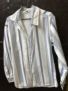 Stripped White Shirt (Formal)