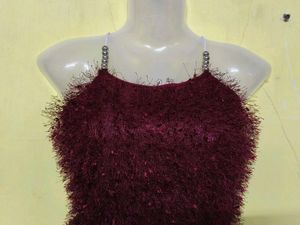 Fuzzy Mini Dress