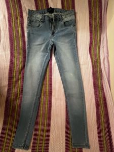 Light Wash Denim Jeans