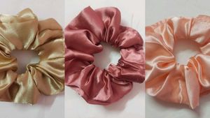 Satin Scrunchie Set,  Hair band