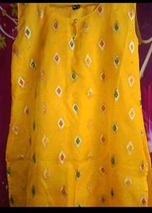 Yellow Ethnic Kurta - Elegant &amp; Unique