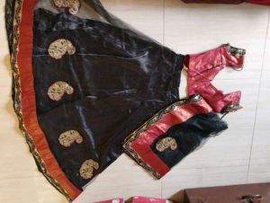 Black lehenga Choli