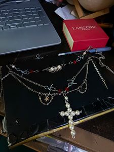 2 Stackable. Grunge Necklace