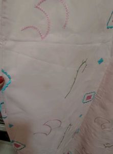 Light Pink Embroidered Nightgown