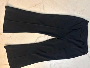 Black Flared Pants