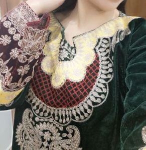 Elegant Embroidered Pakistani Suit