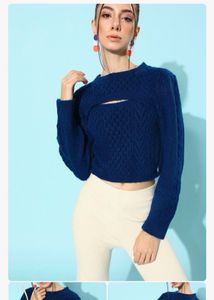 Stylish Navy Blue Top