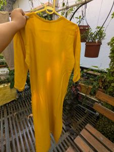 Mustard Yellow Kurta