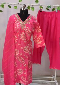 Bright PINK PARTYWEAR SUIT SET 😍 💖