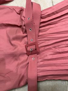 Peach Clr Jump Suit