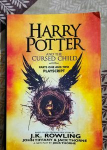 Harry Potter And The Cursed Child Book(New)