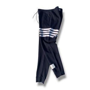 Thom Brownie Black Striped Casual Pants