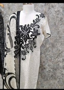 Black &amp; White XXL Dress