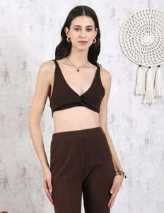 Shein Adjustable Spaghetti Strap Twisted Front Top