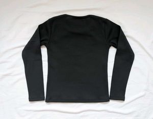 Black Long Sleeve Top