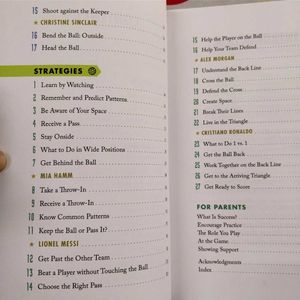 Soccer Smarts Book For Players