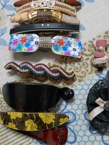 10 Hair Cluch Clips