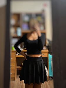 Never Used Mini Black Skirt