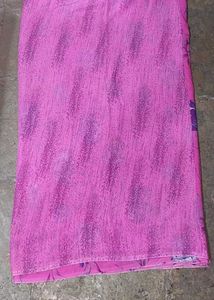 Floral Pink Saree