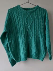 Vintage Cable Knit Sweater
