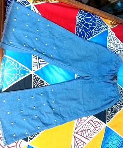 2 Pant Fabric Is Jeans, Size - Small, Baby Girls