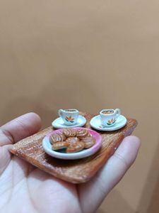 Chai &amp; Biscuit Fridge Magnet