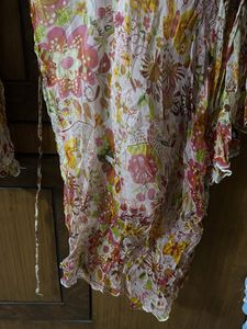 Floral Print Mini Dress