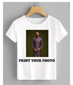 Customizable Photo Print T-Shirt