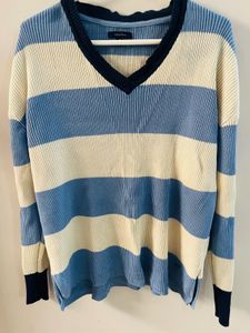 Striped Knit Sweater