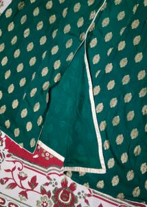 New Elegant Green &amp; Gold Kurta