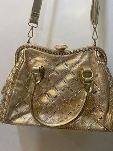 Golden Bling Bag