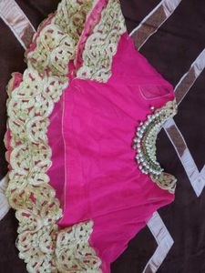 Pink Readymade lehenga