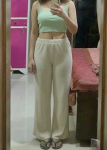 Casual Beige Sweatpants