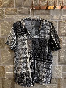 H&M Bandana Print Short Sleeve Shirt