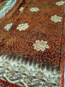Floral Print Embroidery Saree 😍