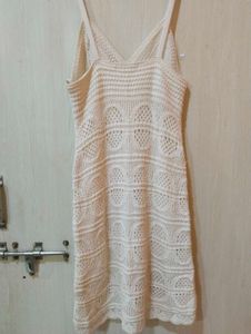 Crochet Mini Dress