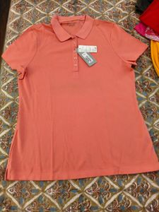 Peach Polo Shirt