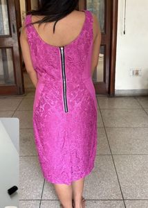 Sexy Padded Satin Lace Dress