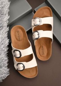 White Platform Heel Sandals