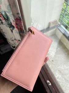 Pink Wallet From Miniso